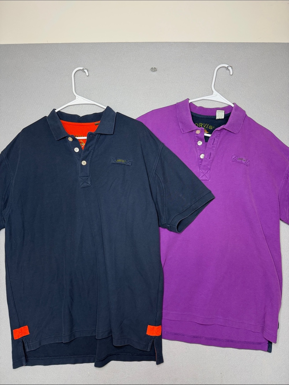 Orvis Men’s Polo Duo — Navy and Purple
